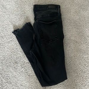 A&F super skinny ankle high rise